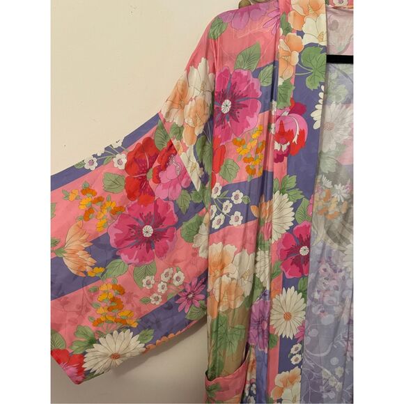 Spell Carrie Ethereal Hippie Robe Coverup M/L - Picture 3 of 8